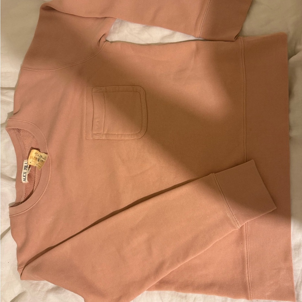 NWT Peach Crew Neck Alex Mill Sweater